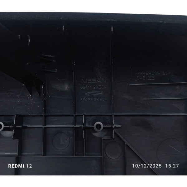 Tampa Moldura Acabamento Superior Painel Nissan Versa 2019