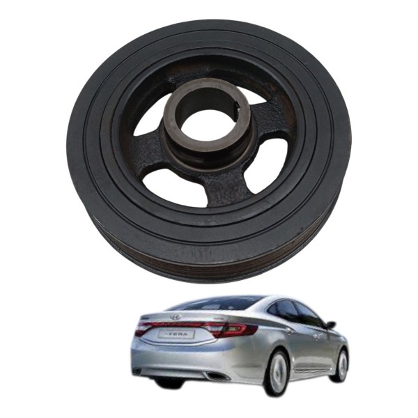 Polia Virabrequim Hyundai Azera 3.0 V6 2014 2015