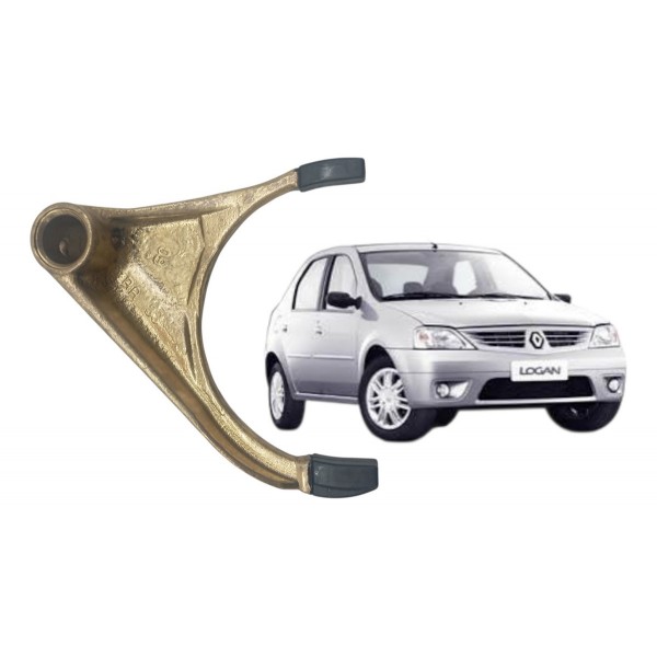 Garfo 3° 4° Marcha Caixa Cambio Renault Logan 1.0 2008 2009