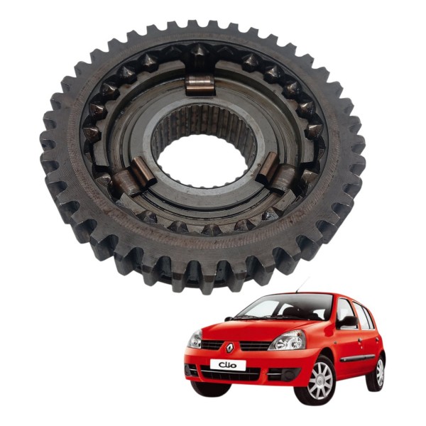 Luva 3° 4° Marcha Caixa Cambio Manual Renault Clio 1.0 16v