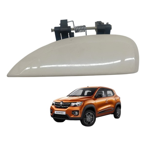 Maçaneta Externa Dianteira Esquerda Renault Kwid 2019 2020 Dianteira