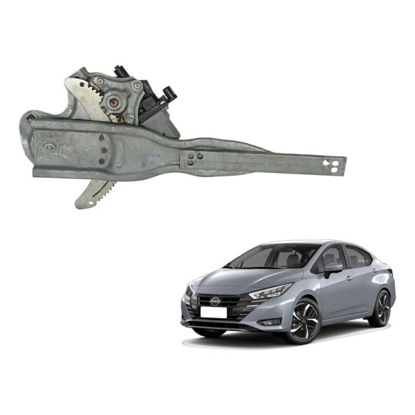 Maquina Vidro Traseiro Direito Nissan Versa 1.6 2018 2019