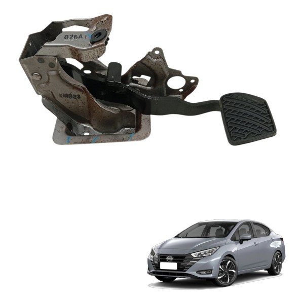 Pedaleira Pedal Freio Nissan Versa 1.6 2017 2018 2019 2020