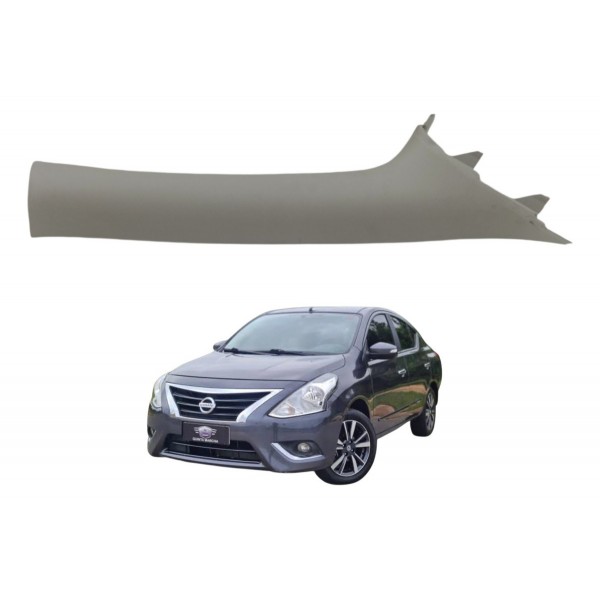 Moldura Coluna Direita Parabrisa Nissan Versa 2017 2018 2019