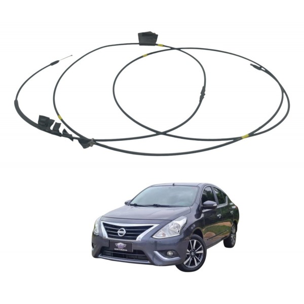 Cabo Abertura Portinhola Combustivel Nissan Versa 2018 2019