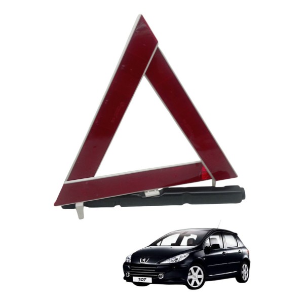 Triangulo Sinalização Segurança Peugeot 307 2009 2010