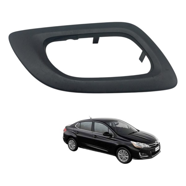 Moldura Maçaneta Interna Dianteira Esquerda C4 Lounge 2015 Dianteira