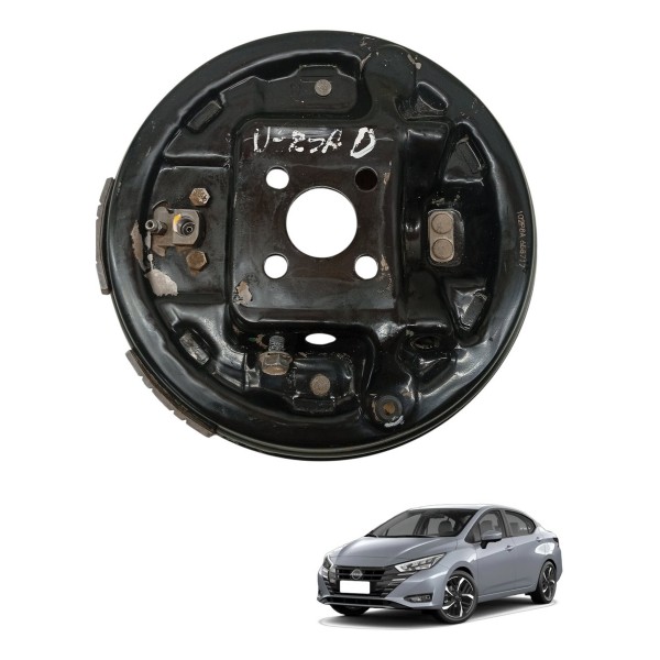Sapata Espelho Freio Traseiro Direito Nissan Versa 2019