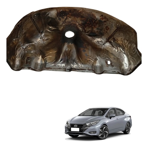 Defletor Calor Coletor Escape Nissan Versa 1.6 2018 2019