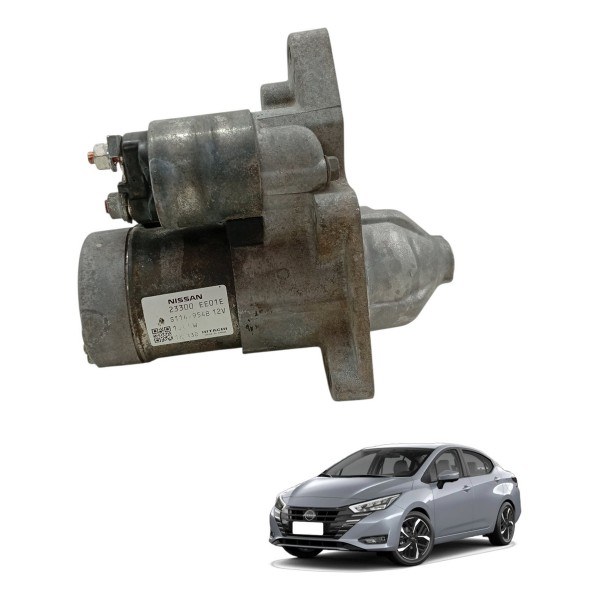 Motor Arranque Partida Nissan Versa 1.6 16v 2017 2018 2019