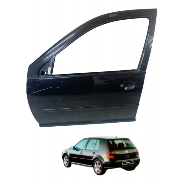Porta Dianteira Esquerda Volkswagen Golf 2.0 4p 2001 Detalhe Dianteira Esquerdo