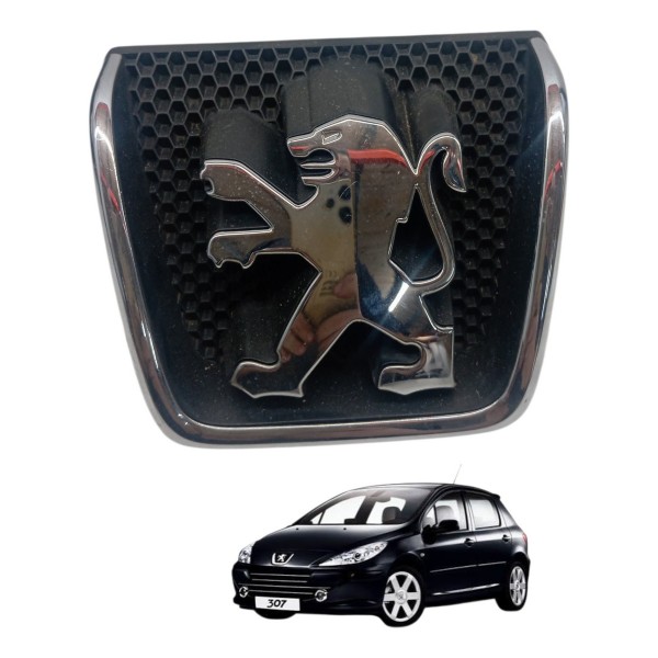 Emblema Grade Dianteira Peugeot 307 2003 2004 2005 2006
