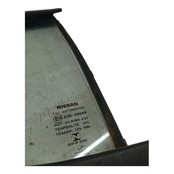 Vidro Fixo Traseiro Direito Nissan Versa 1.6 2017 2018 2019