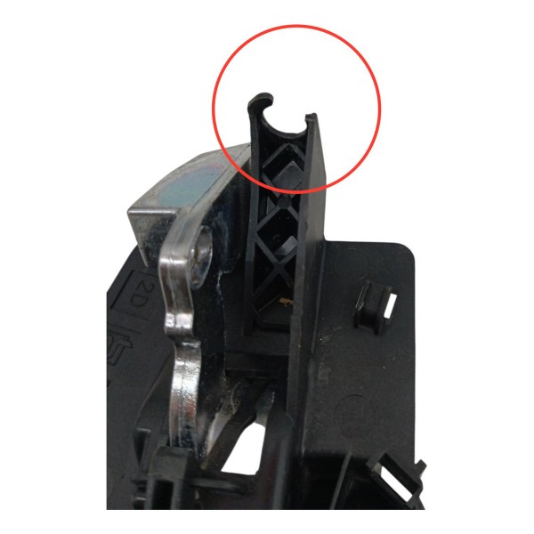 Maçaneta Interna Dianteira Direita Peugeot 307 2009 Detalhe Dianteira