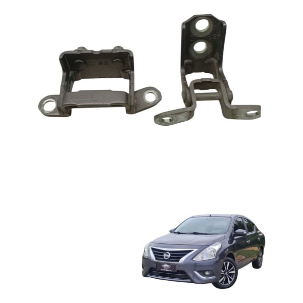 Dobradiça Porta Traseira Esquerda Nissan Versa 1.6 2018 2019