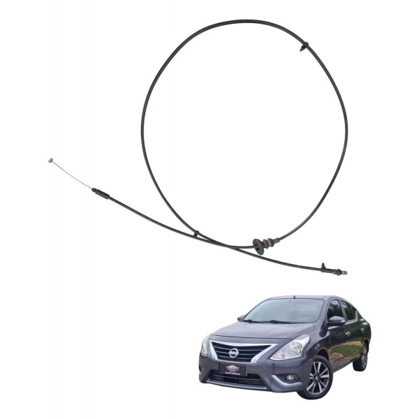 Cabo Abertura Capo Nissan Versa 1.6 2017 2018 2019 2020