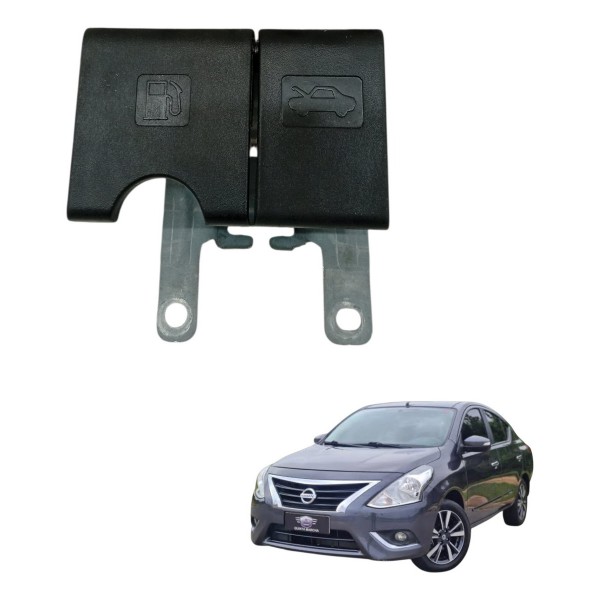 Alavanca Abertura Capô Combustivel Nissan Versa 1.6 2019