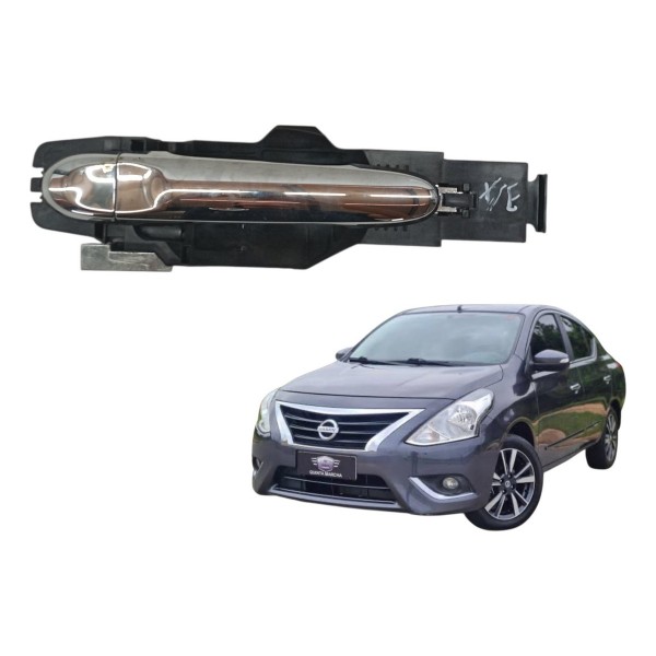 Maçaneta Externa Traseira Esquerda Nissan Versa 2018 2019