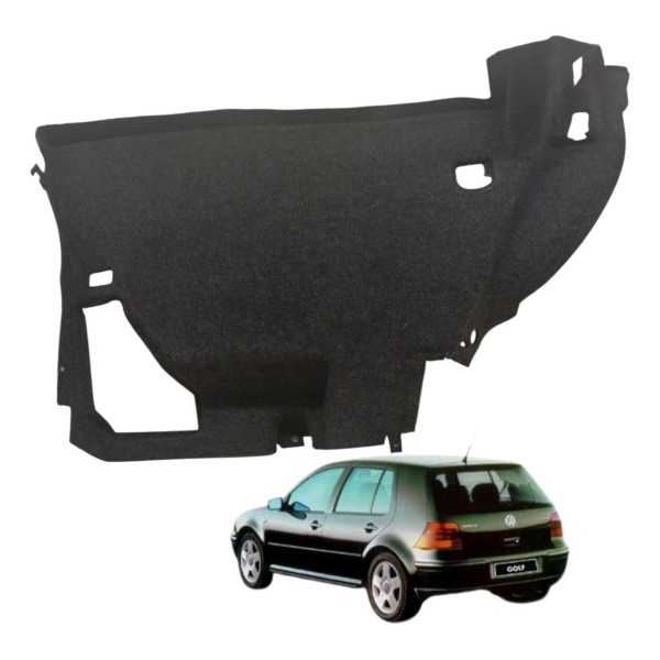 Forro Direita Porta Malas Volkswagen Golf 2001 Detalhe