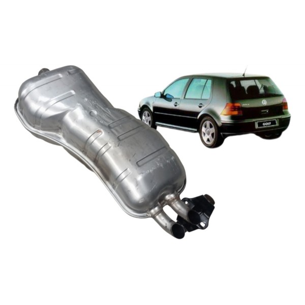 Escapamento Silencioso Volkswagen Golf 2.0 2001 2002 2003