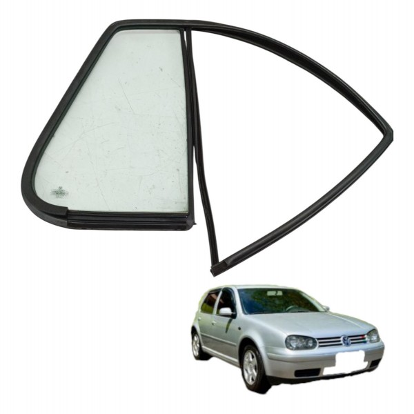 Vidro Fixo Traseiro Esquerdo Volkswagen Golf 2.0 2001 2002