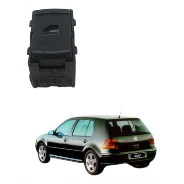 Botão Vidro Maçaneta Interna Traseira Esquerda Vw Golf 2001
