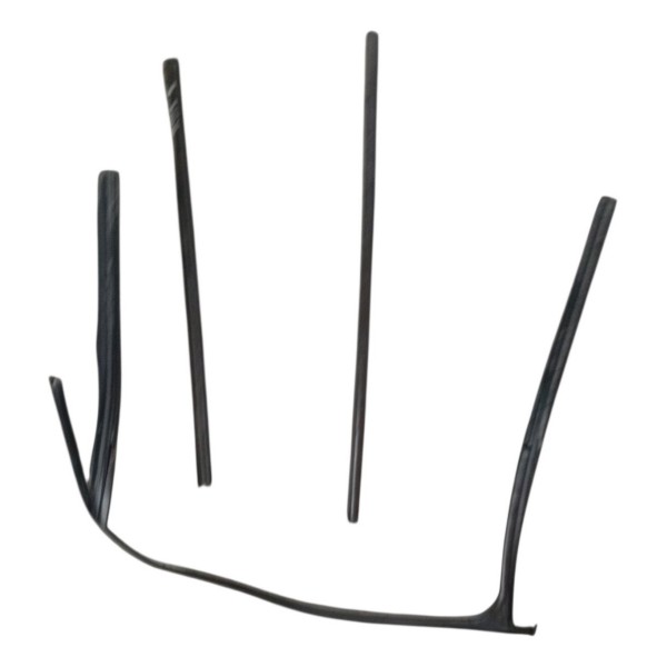 Kit Canaleta Guarnição Dianteira Esquerda Renault Kwid 2019