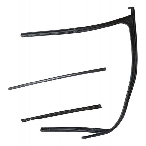 Kit Canaleta Guarnição Dianteira Esquerda Renault Kwid 2019