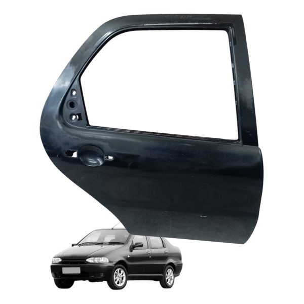 Porta Traseira Direita Fiat Siena 4p 2008 2009 2010 2011 Traseira Direito