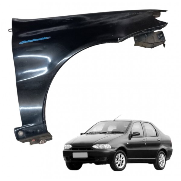 Paralama Dianteiro Direito Fiat Siena 2008 2009 2010 2011