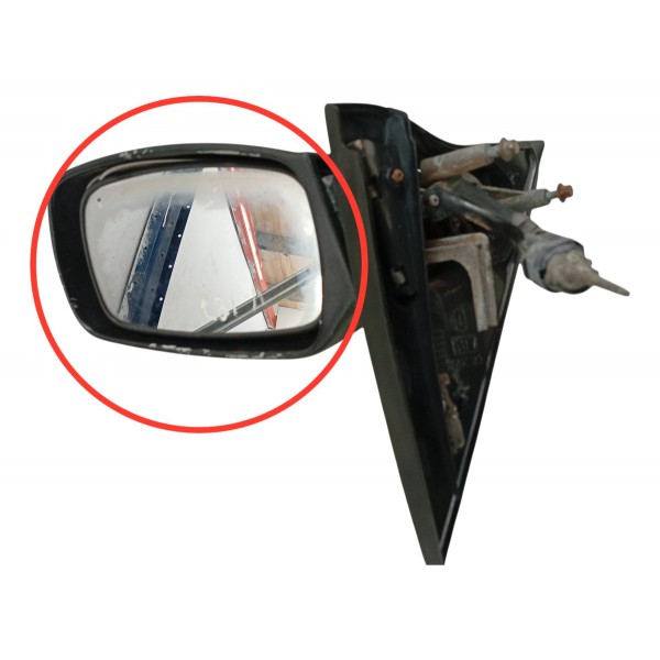 Retrovisor Manual Direito Fort Escort 1.8 1997 1998 Detalhe