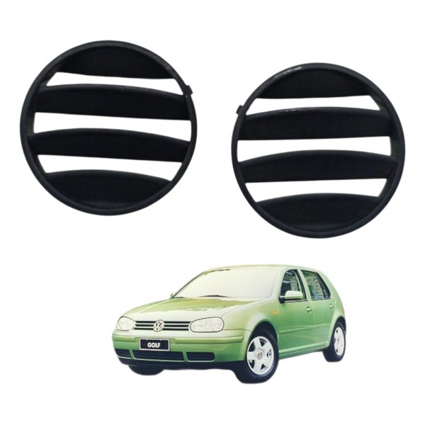 Par Grade Difusor Ar Painel Volkswagen Golf 2.0 2001 2002