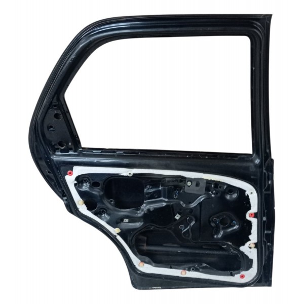 Porta Traseira Esquerda Fiat Siena 4p 2008 2009 2010 Detalhe Traseira Esquerdo
