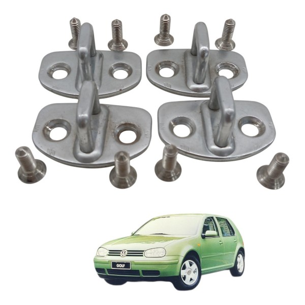 Kit Batentes Porta Volkswagen Golf 2.0 2001 2002 2003 2004