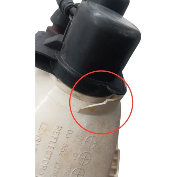Farol Dianteiro Esquerdo Citroen Zx Volcane 1994 Detalhe Direito/passageiro