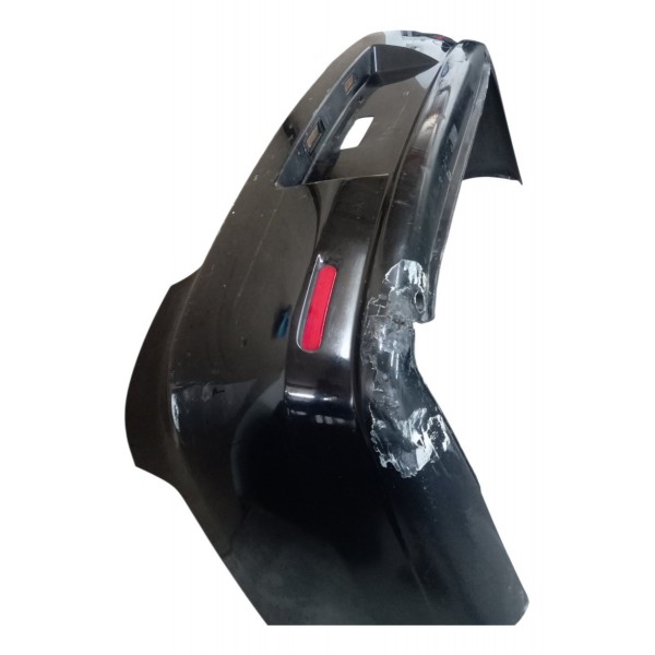 Parachoque Traseiro Fiat Siena 1.0 Preto 2008 2009 Detalhe