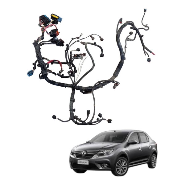 Chicote Injeção Motor Renault Logan 1.6 2016 2017
