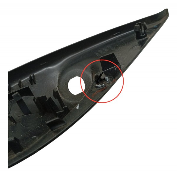 Moldura Interna Retrovisor Direito Fiat Palio 2005 Detalhe