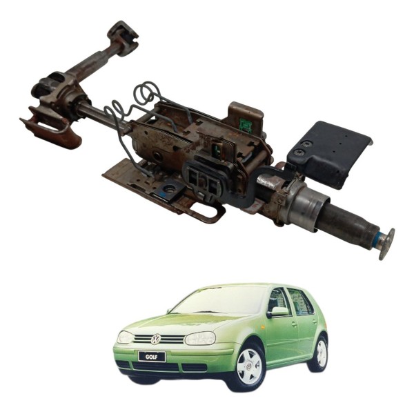 Coluna Direção Volkswagen Golf 2.0 2001 2002 2003 2004