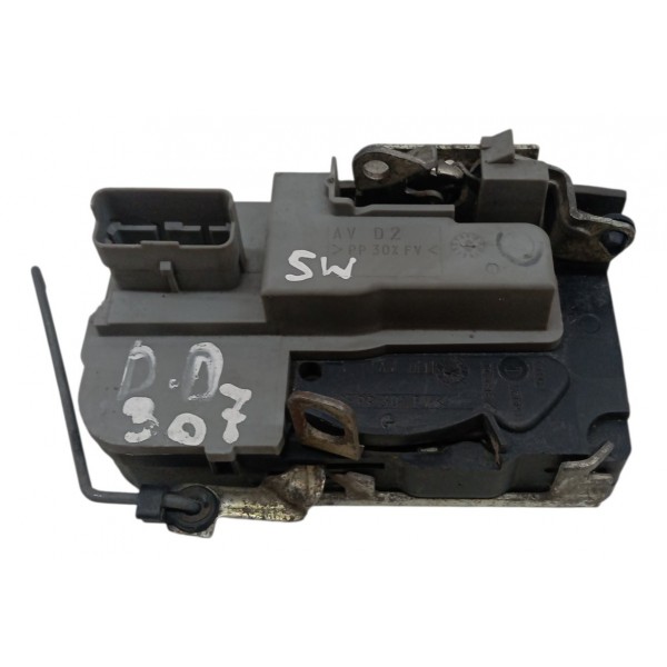 Fechadura Porta Dianteira Direita Peugeot 307 Sw