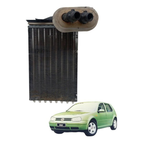 Radiador Ar Quente Volkswagen Golf 2001 2002 2003 Detalhe