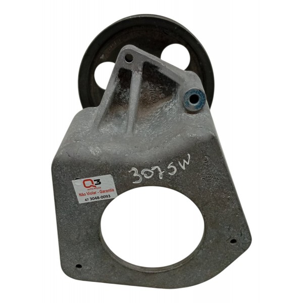 Suporte Polia Ar Peugeot 307 Sw 2006 2007 Detalhe Rolamento