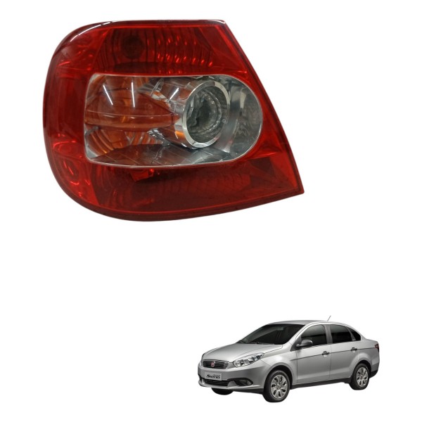 Lanterna Traseira Esquerda Fiat Siena 1.0 2008 2009 Detalhe