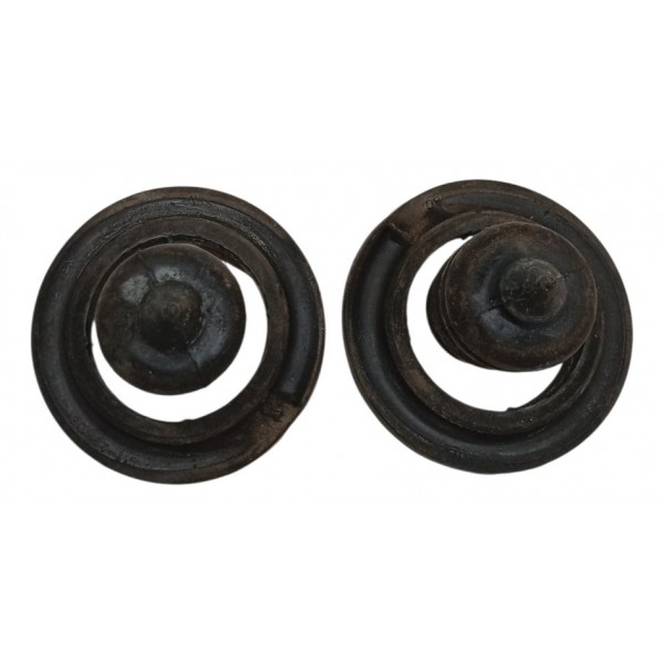 Kit Batentes Molas Traseiras Chery Qq 1.0 2012 2013 2014