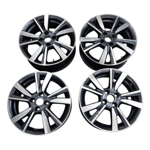 Jogo Rodas Aro 16 Nissan Versa 1.6 2017 2018 2019 Detalhe