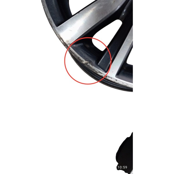 Jogo Rodas Aro 16 Nissan Versa 1.6 2017 2018 2019 Detalhe