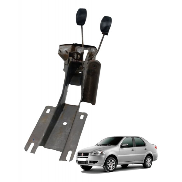 Pedaleira Pedal Freio Embreagem Fiat Siena 2008 2009