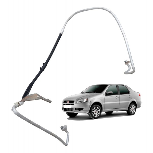 Mangueira Ar Condiconado Fiat Siena 1.0 2008 2009 2010