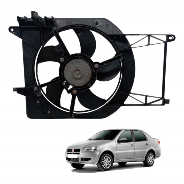 Eletroventilador Ventoinha Fiat Siena Srada 1.0 2008 2009