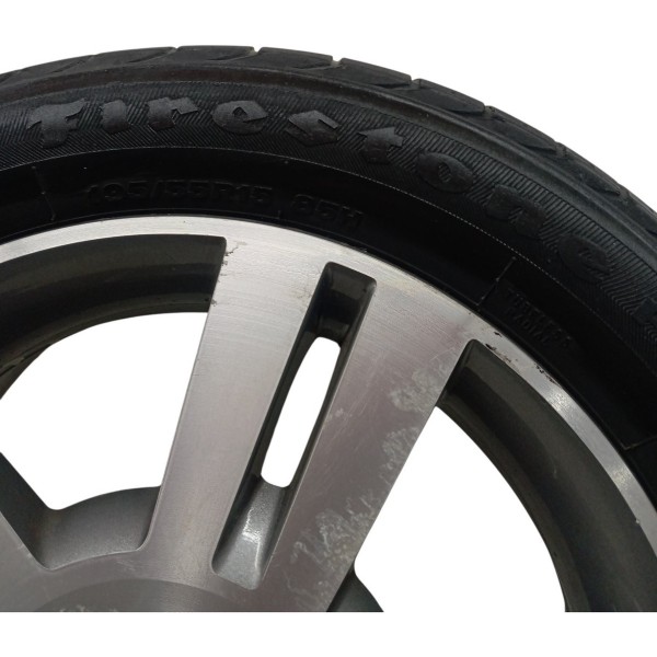 Roda Pneu 195/55r15 Firestone Gm Agile 2012 2013 Detalhe
